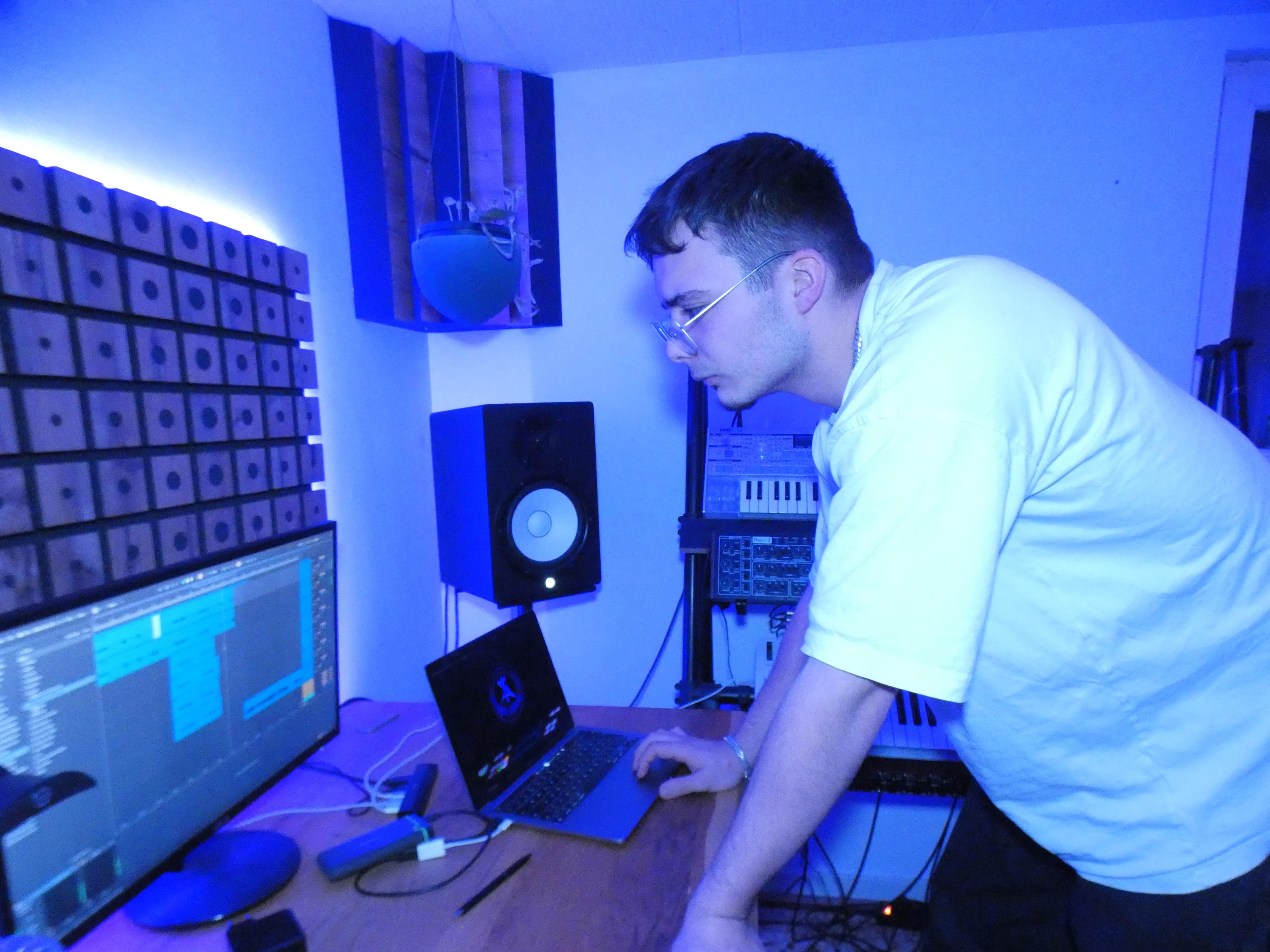 Aufnahmesession im ZENO Studio