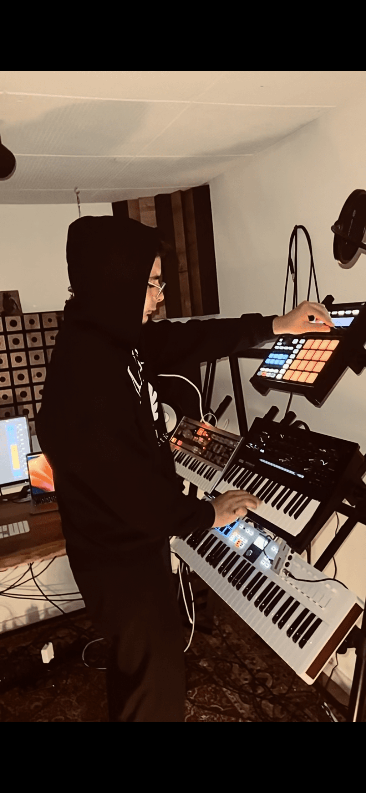 Aufnahmesession im ZENO Studio